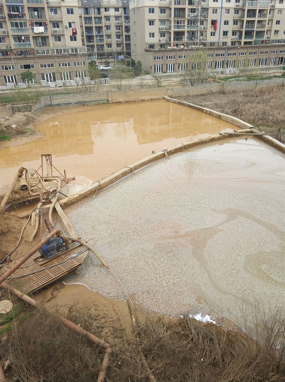 柳州沉淀池淤泥清理-厂区废水池淤泥清淤
