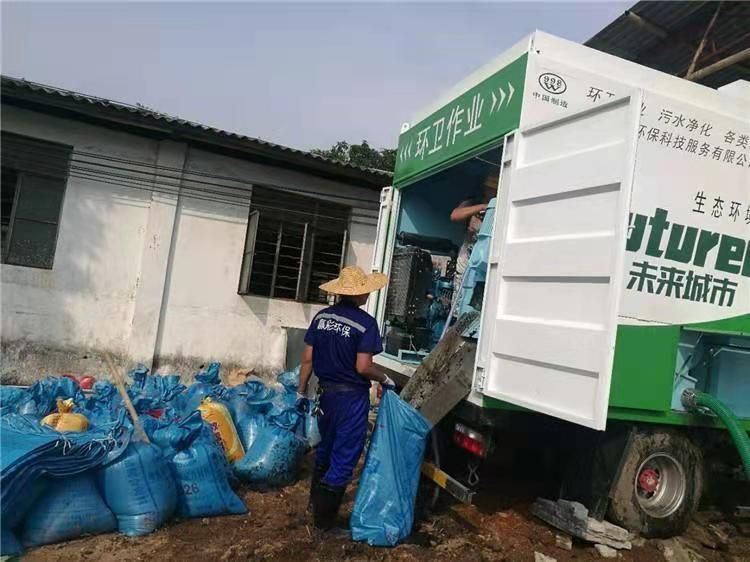 柳州工业污泥压干处理